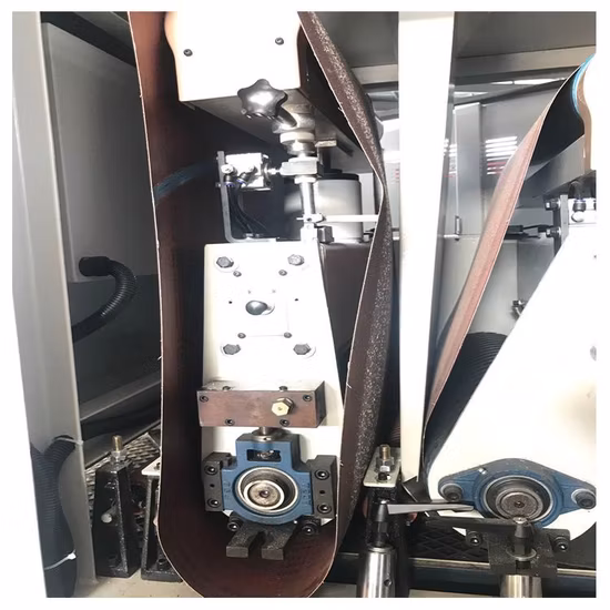 목공 기계 합판 가구 단단한 나무 패널 교정 교정 샌더 와이드 벨트 샌딩 머신