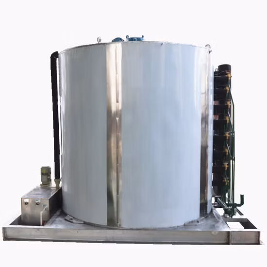 고기 야채를 얼리기 위한 물 냉각 15 톤 제빙기 플레이커